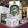 Kompānijas "Vilkiskiu Pienine" stends izstādē WORLD FOOD MOSCOW 2011 Maskavā