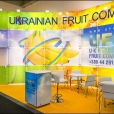Kompānijas "Ukrainian Fruit Company" stends izstādē FRUIT LOGISTICA 2013 Berlinē