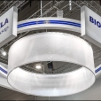 Kompānijas "Biovela" stends izstādē ANUGA 2013 Ķelnē