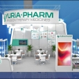 Kompānijas "Yuria-Pharm" stends izstādē CPhI WORLDWIDE 2014 Parizē