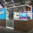 Exhibition stand of "Accenture" company, exhibition HEALTH AND CARE INNOVATION EXPO 2015 in Manchester