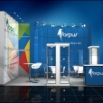 Exhibition stand of "Forpus", exhibition PAPERWORLD 2016 in Frankfurt