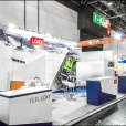 Exhibition stand of "Loxy" company, exhibition A+A 2017 in Dusseldorf 