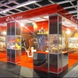 Exhibition stand of "NP FOODS" company, exhibition ISM 2011 in Cologne