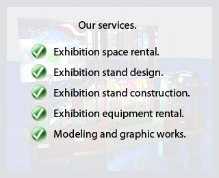 Exhibition stand design and construction