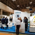 Стенд "Союза рыбопроизводителей Латвии" на выставке FOODEX 2019 в Токио
