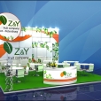 Стенд компании "Z&Y Fruit Company" на выставке FRUIT LOGISTICA 2014 в Берлине