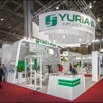 Kompānijas "Yuria-Pharm" stends izstādē CPhI WORLDWIDE 2014 Parizē