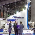 Kompāniju "Streamline OPS" / "Jet 2000" stends izstādē EBACE 2015 Ženēvā