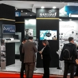 Стенд компании "Satcom1" на выставке DUBAI AIRSHOW 2015 в Дубае