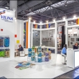 Exhibition stand of "Vilina" company, exhibition DOMOTEX 2018 in Hannover