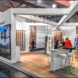 Exhibition stand of "Valinge" company, exhibition DOMOTEX 2018 in Hannover
