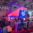 Стенд компании "ASUS" на выставке GAMESCOM 2018 в Кельне 