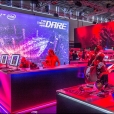 Kompānijas "ASUS" stends izstādē GAMESCOM 2018 Ķelnē