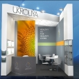 Exhibition stand of "Ukroliya" company, exhibition ANUGA 2019 in Cologne