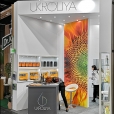 Kompānijas "Ukroliya" stends izstādē ANUGA 2019 Ķelnē