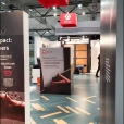 Kompānijas "Valinge" stends izstādē DOMOTEX 2020 Hannoverē