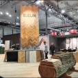 Стенд компании "Bjelin" на выставке DOMOTEX 2020 в Ганновере 