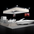 Стенд компании "Q-Yachts" на выставке BOAT DUSSELDORF 2020 в Дюссельдорфе 
