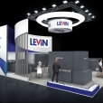 Стенд компании "КМЗ (LEVIN)" на выставке EUROSHOP 2020 в Дюссельдорфе 
