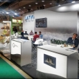 Стенд "Союза рыбопроизводителей Латвии" на выставке ПРОДЭКСПО 2020 в Москве