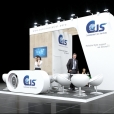 Стенд компании "Continental Jet Services" на выставке EBACE 2022 в Женеве