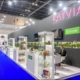 Национальный стенд Латвии на выставке GULFOOD 2023 в Дубае