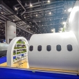 Стенд компании "Primus Aero" на выставке EBACE 2023 в Женеве